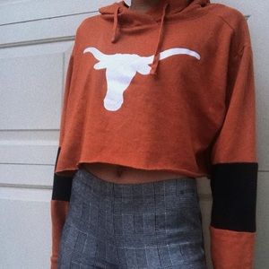 U of Texas Longhorns hooded tee
